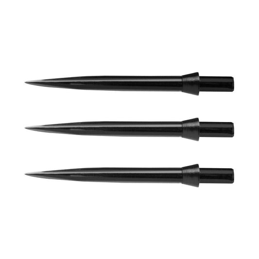 RED DRAGON - Specialist Dart Points - Black 32mm with Black Trident