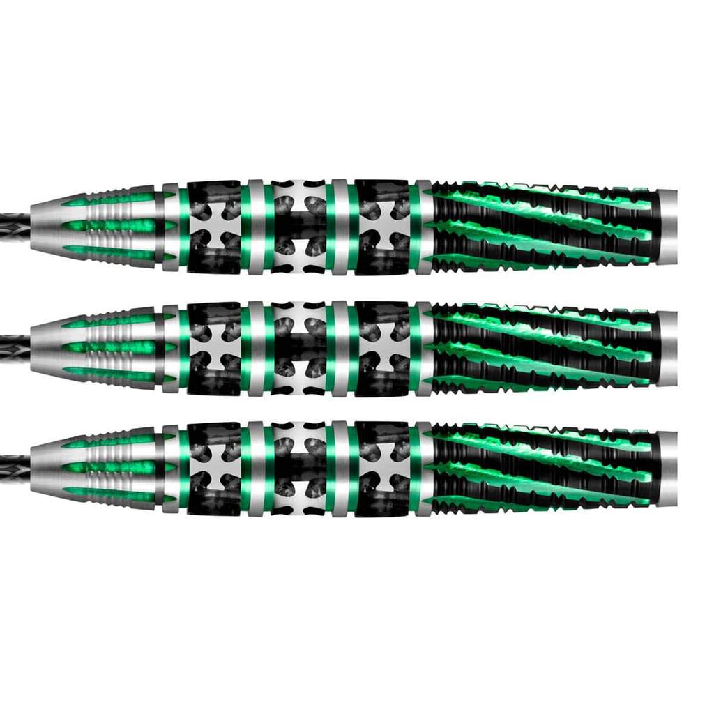 SHOT - Celt Druid Steel Tip Dart Set - 90% Tungsten - 25g