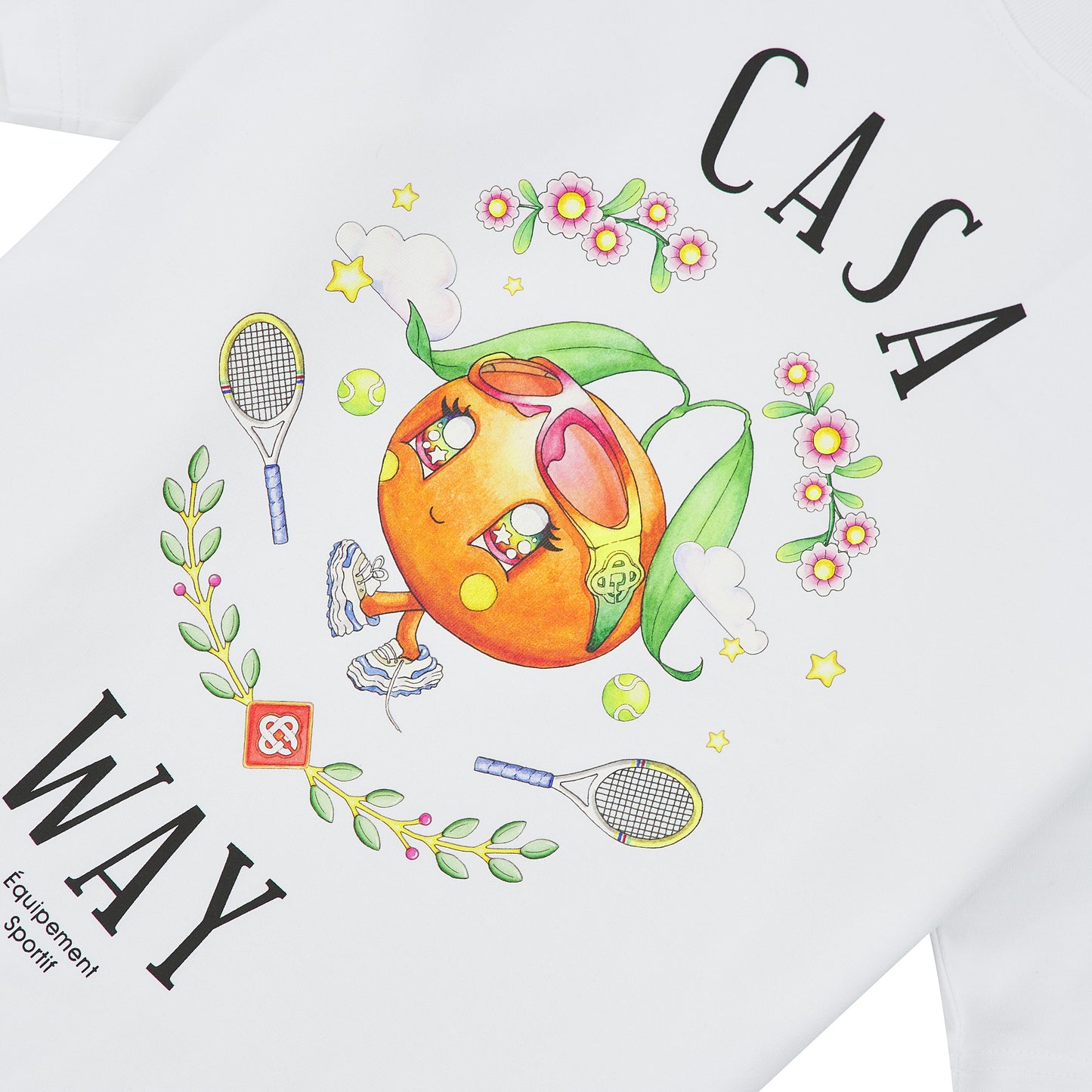 Casa Way Mascot Tee | Bright White