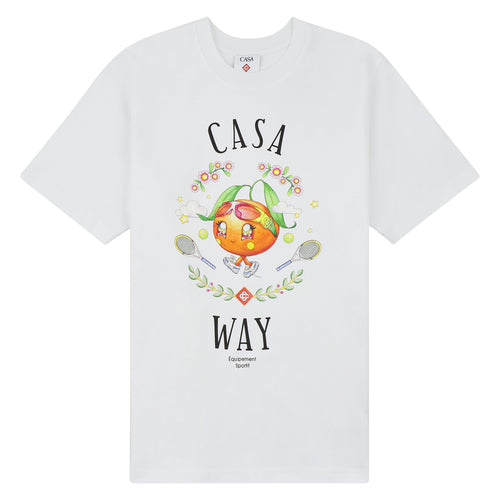 Casa Way Mascot Tee | Bright White