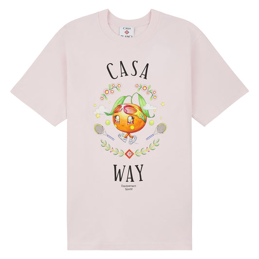 Casa Way Mascot Tee | Pale Pink