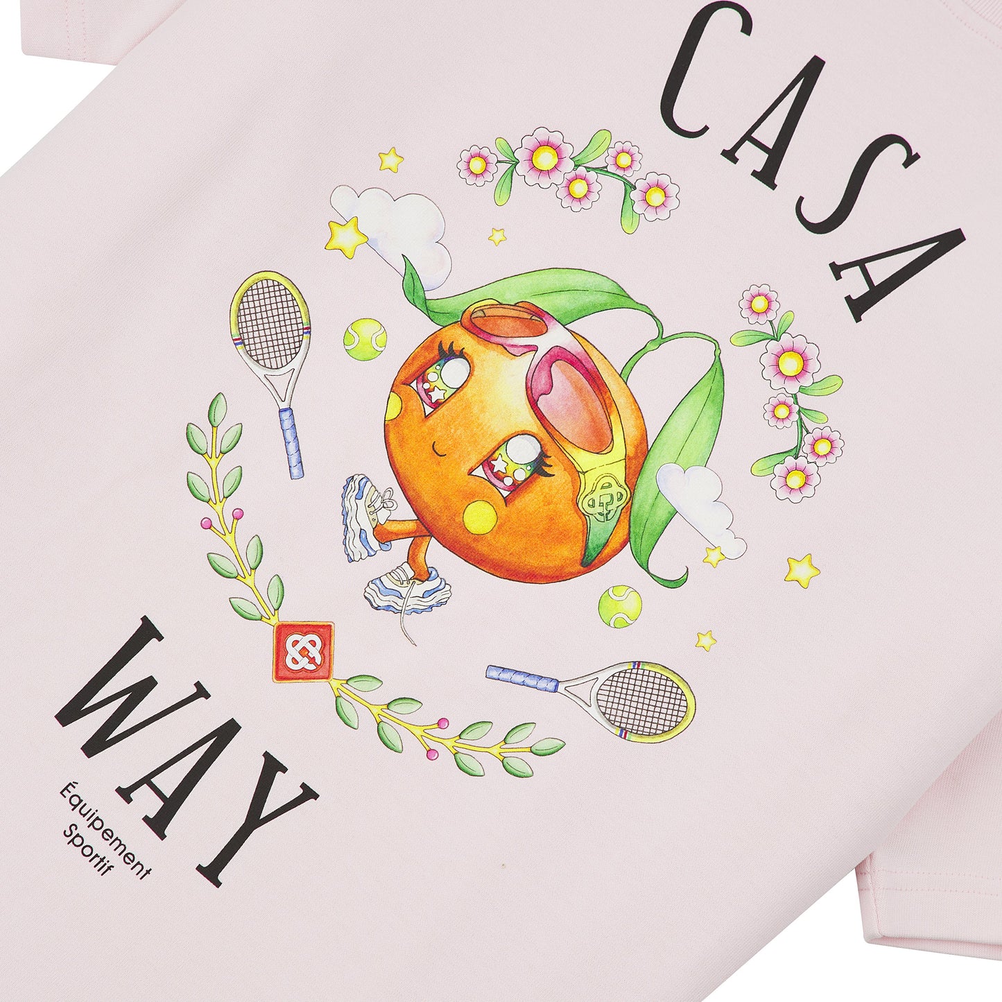 Casa Way Mascot Tee | Pale Pink