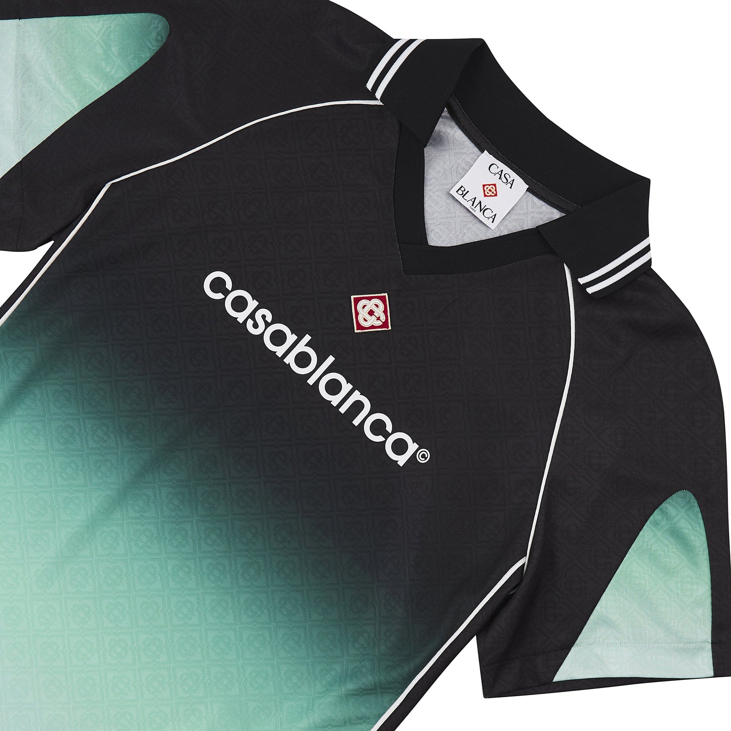 Gradiant Jacquard Monogram Soccer Jersey