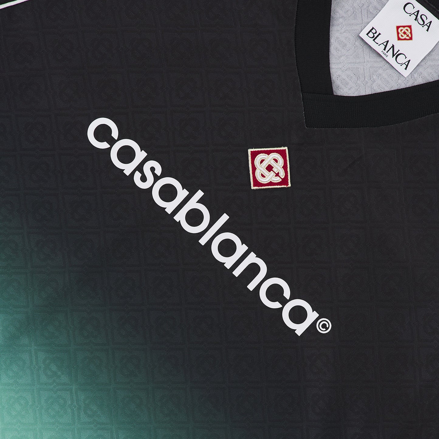 Gradiant Jacquard Monogram Soccer Jersey