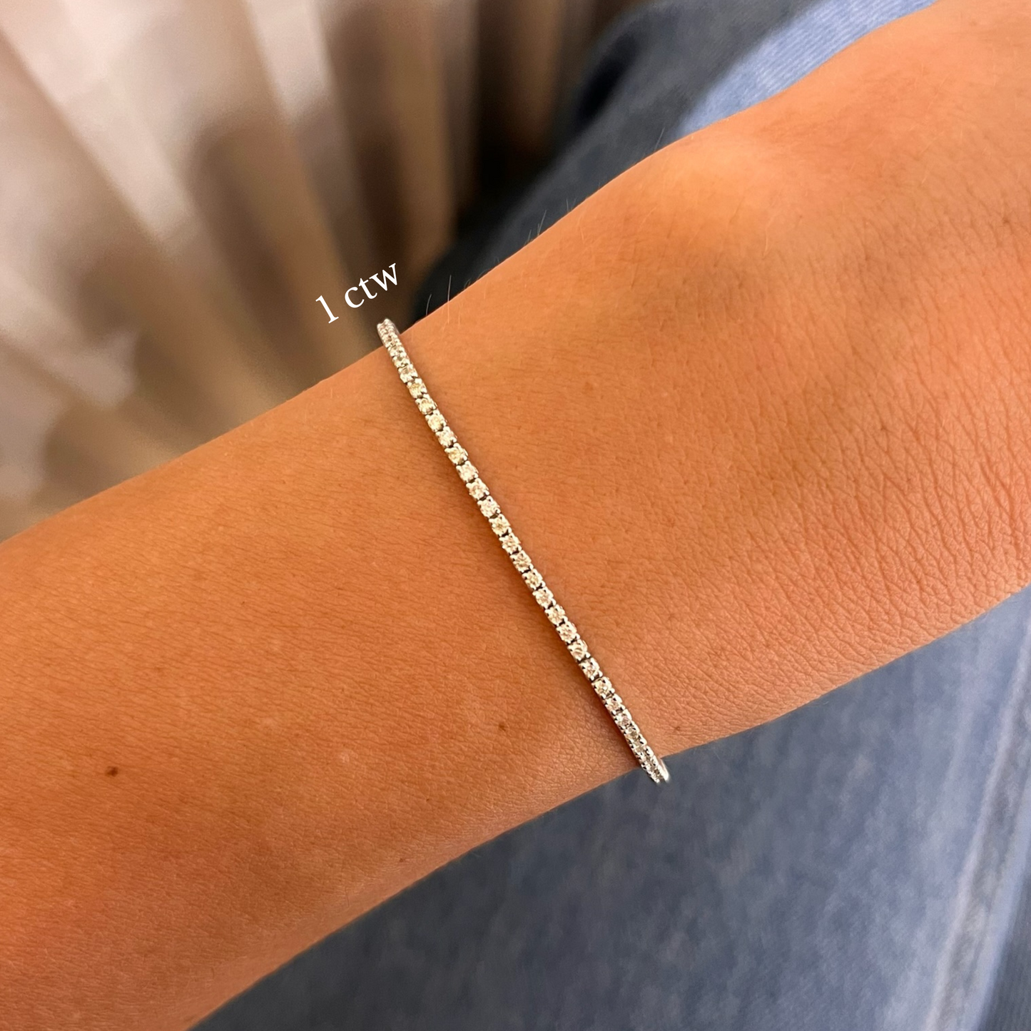 Classic Diana Tennis Bracelet