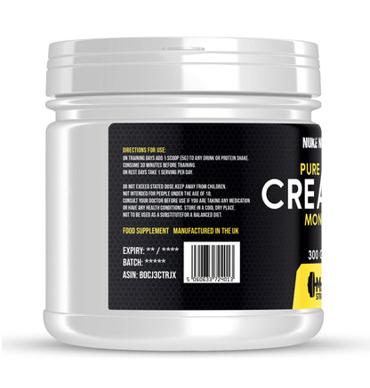 Creatine Monohydrate Powder 300g
