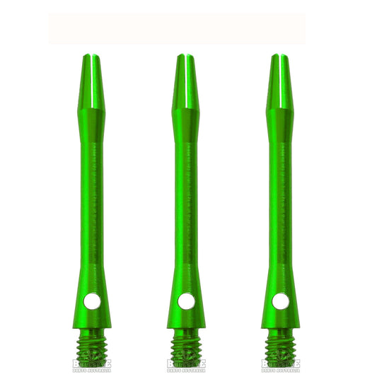 DESIGNA - Aluminium Dart Shafts - TWEENIE GREEN 41mm