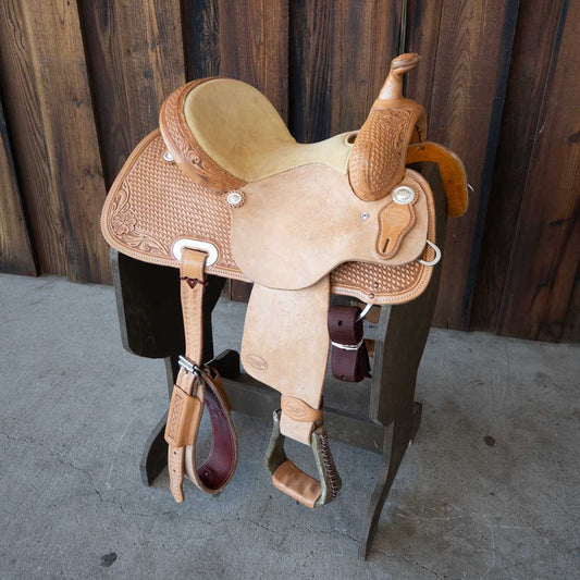 13" TESKEY'S COMPETITION SERIES BARREL SADDLE