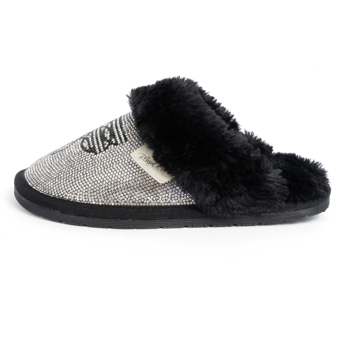 Alexis Rhinestone Slide Slipper