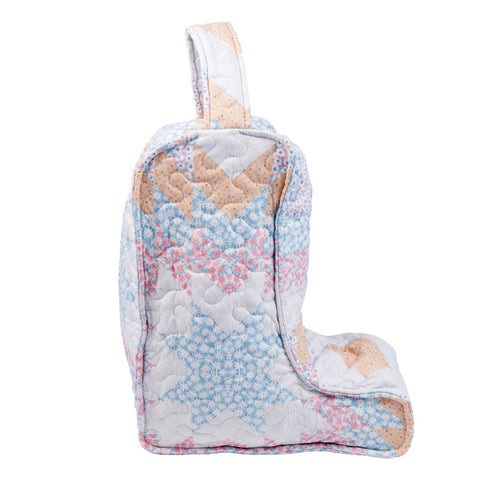 Adeline Patchwork Boot Bag
