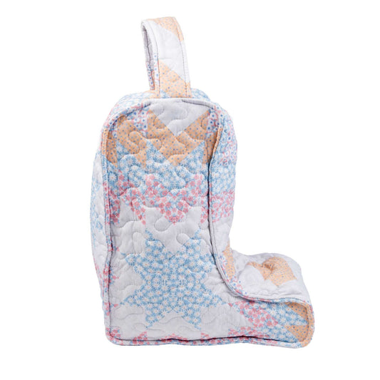 Adeline Patchwork Boot Bag