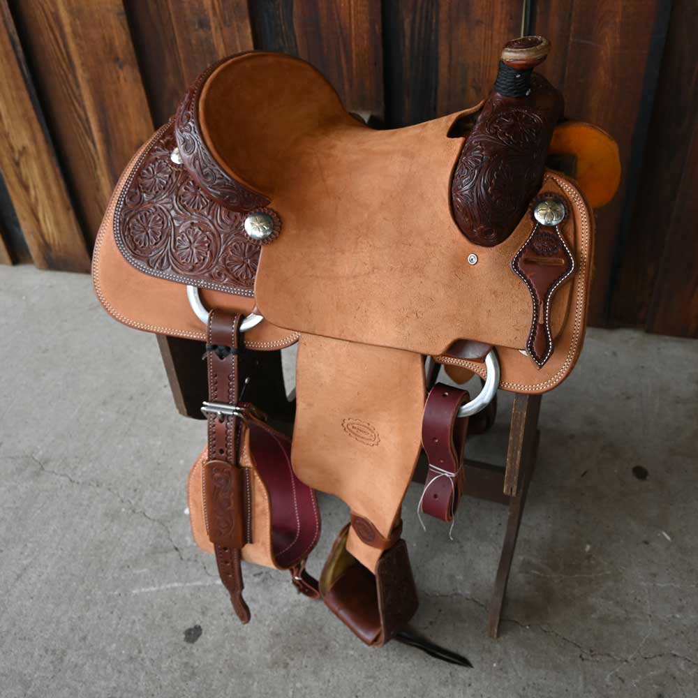 15" TESKEY'S CALF ROPING SADDLE