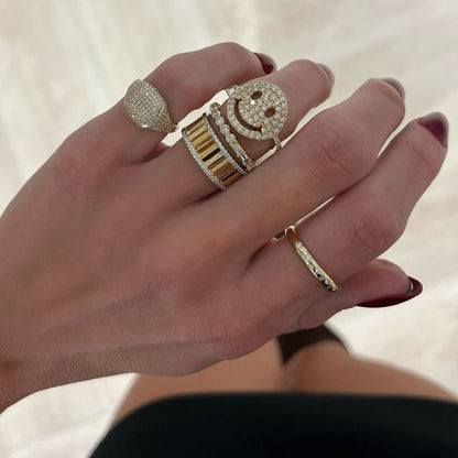 Best of Both Baguette and Round Eternity Band