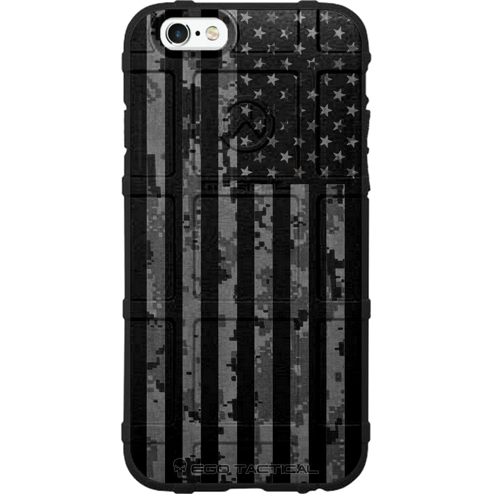 US Military Camouflage All Styles, Subdued US American Flag Custom Printed Case Design for Apple, Samsung, Google & Motorola Phone Models