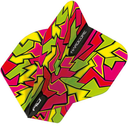 RED DRAGON - Hardcore Radical Red Crackle Dart Flights