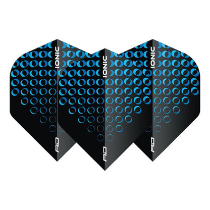 RED DRAGON - Hardcore Iconic Blue Circles Dart Flights