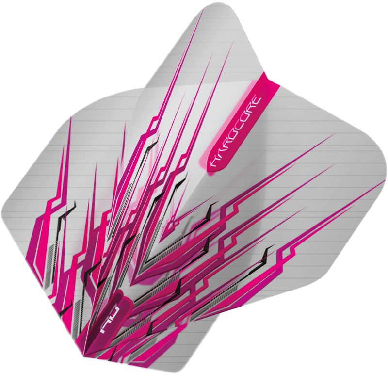 RED DRAGON - Hardcore Pink Mohawk Dart Flights