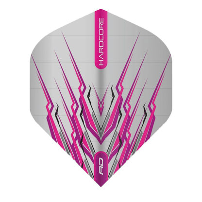 RED DRAGON - Hardcore Pink Mohawk Dart Flights