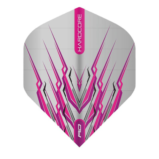 RED DRAGON - Hardcore Pink Mohawk Dart Flights