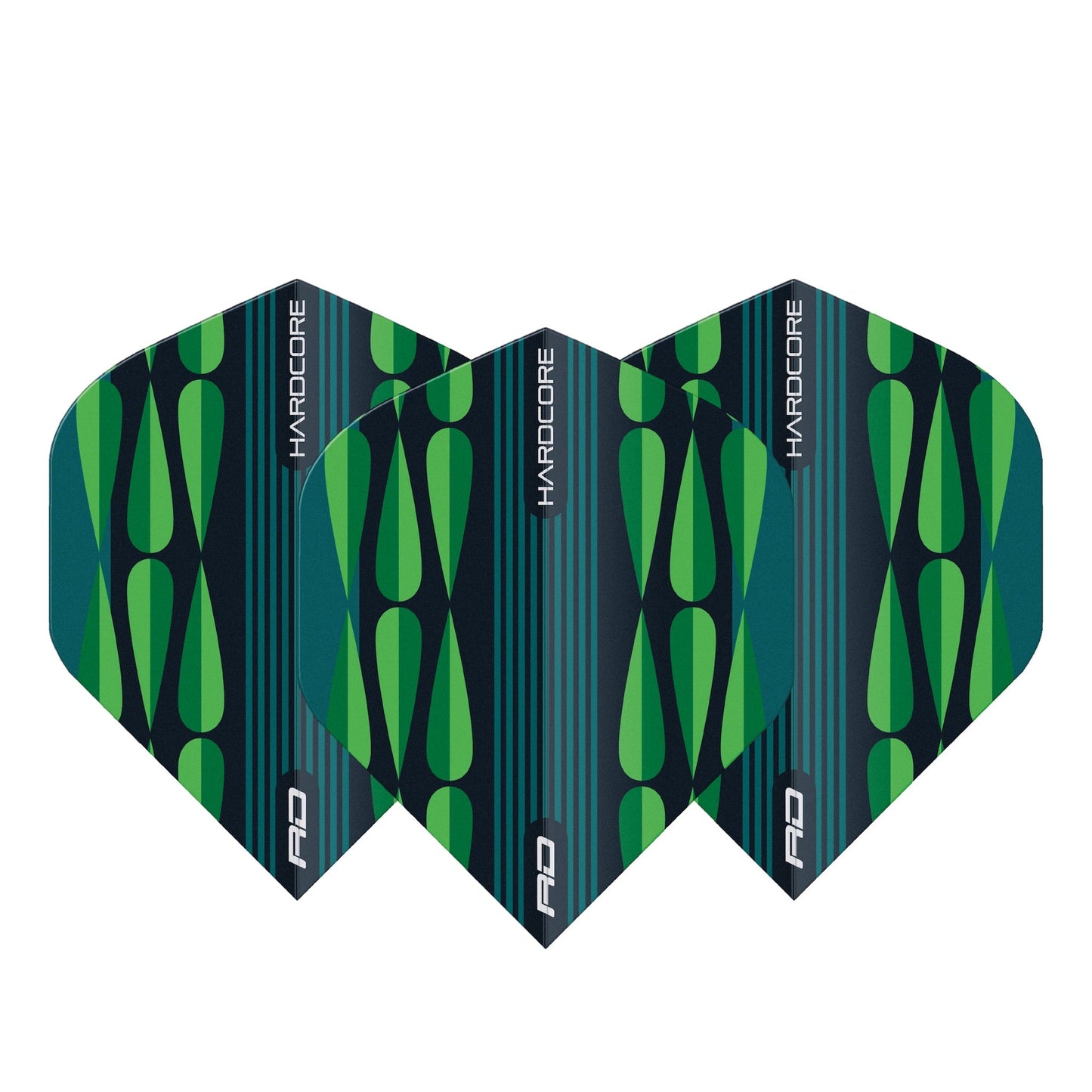 RED DRAGON - Hardcore Radical Raindrop Flights - Green