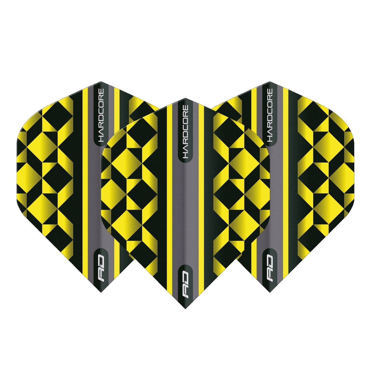 RED DRAGON - Hardcore Geometric Flights - Yellow