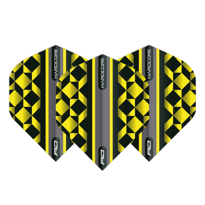 RED DRAGON - Hardcore Geometric Flights - Yellow