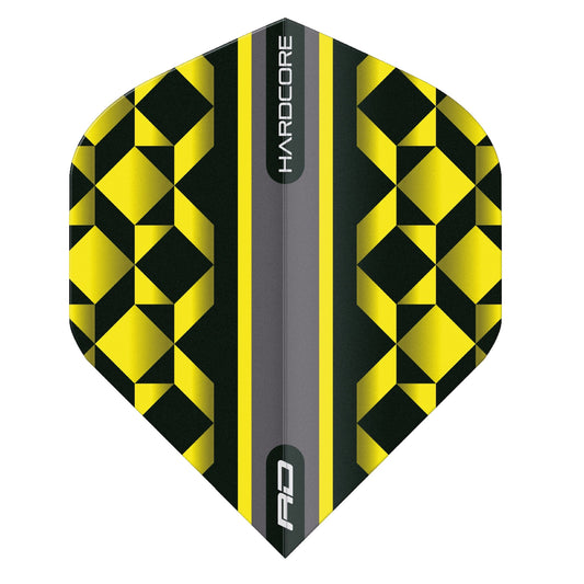 RED DRAGON - Hardcore Geometric Flights - Yellow