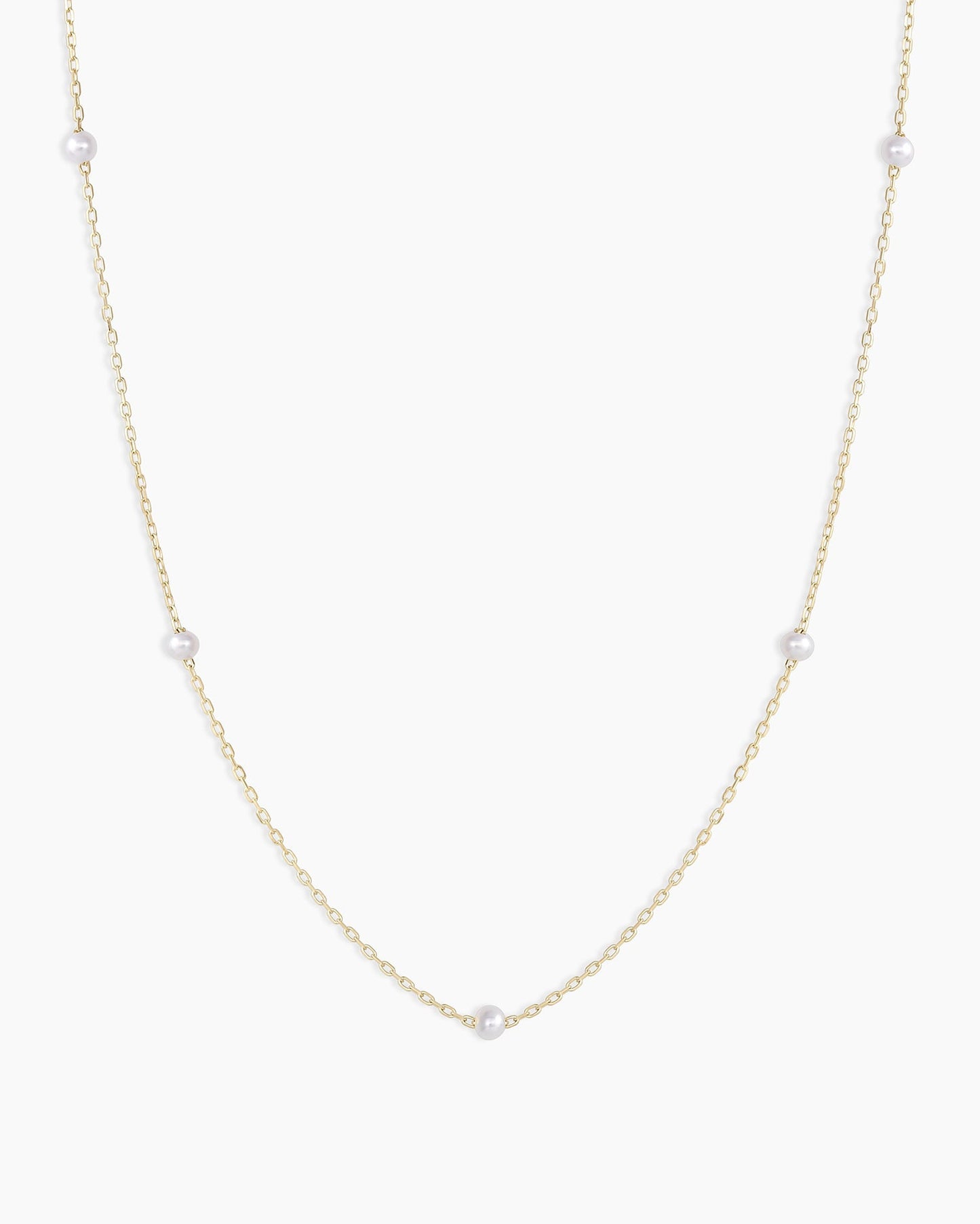 14K Gold Pearl Newport Necklace