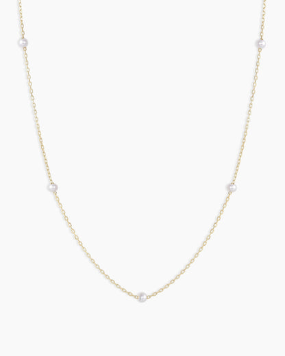14K Gold Pearl Newport Necklace