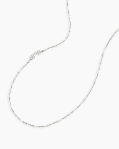 14K Gold Alphabet Necklace