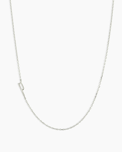 14K Gold Alphabet Necklace