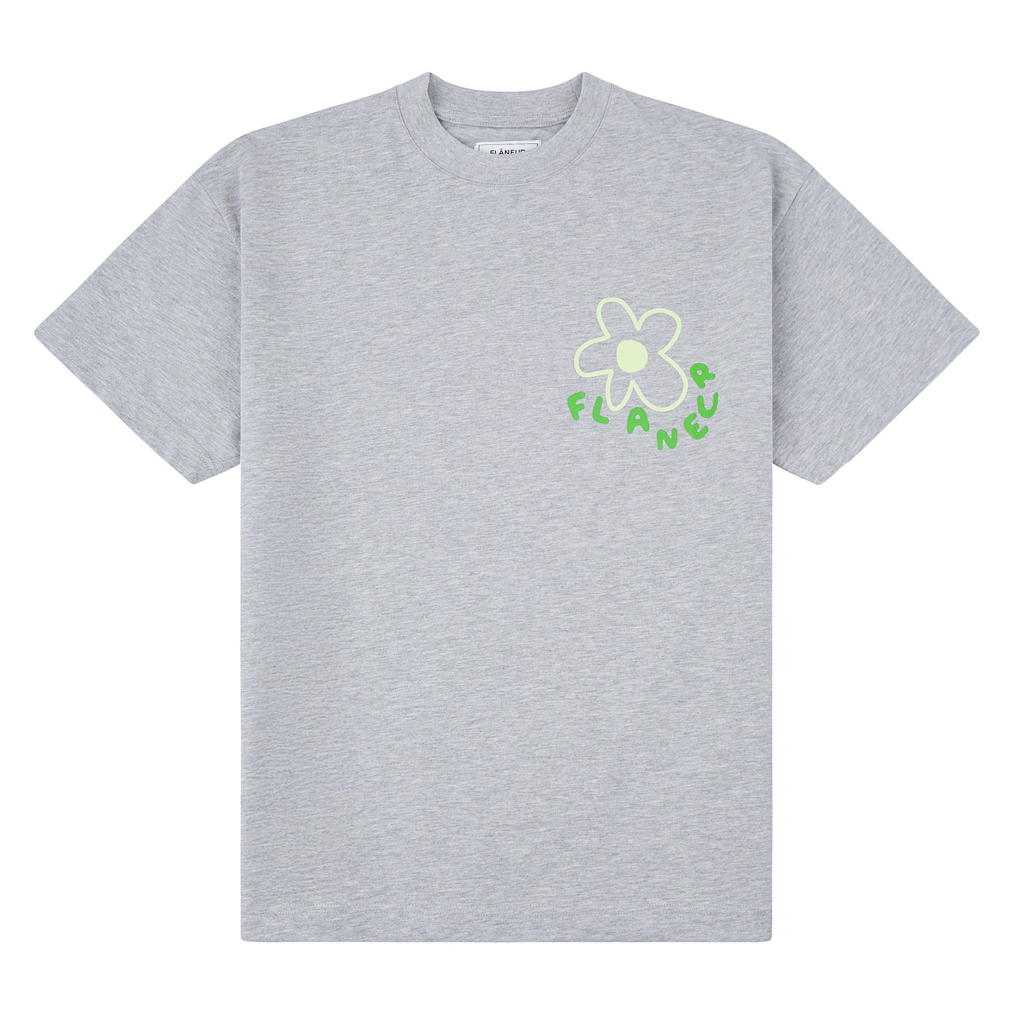 Blossom Tee | Heather Grey