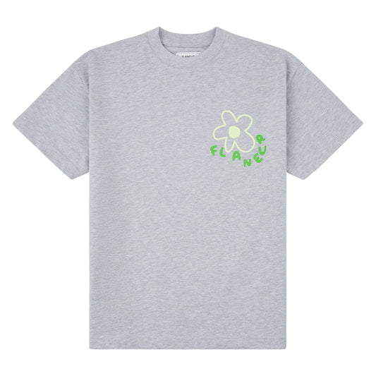 Blossom Tee | Heather Grey