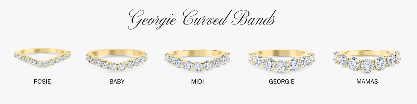 Mama's Georgie Band (Curved) 2.87 ctw