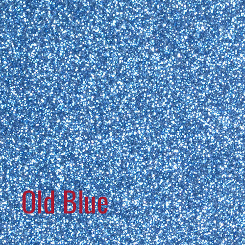 12" Old Blue - Siser Glitter Heat Transfer Vinyl (HTV)