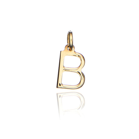 Gold Individual Initial Charm