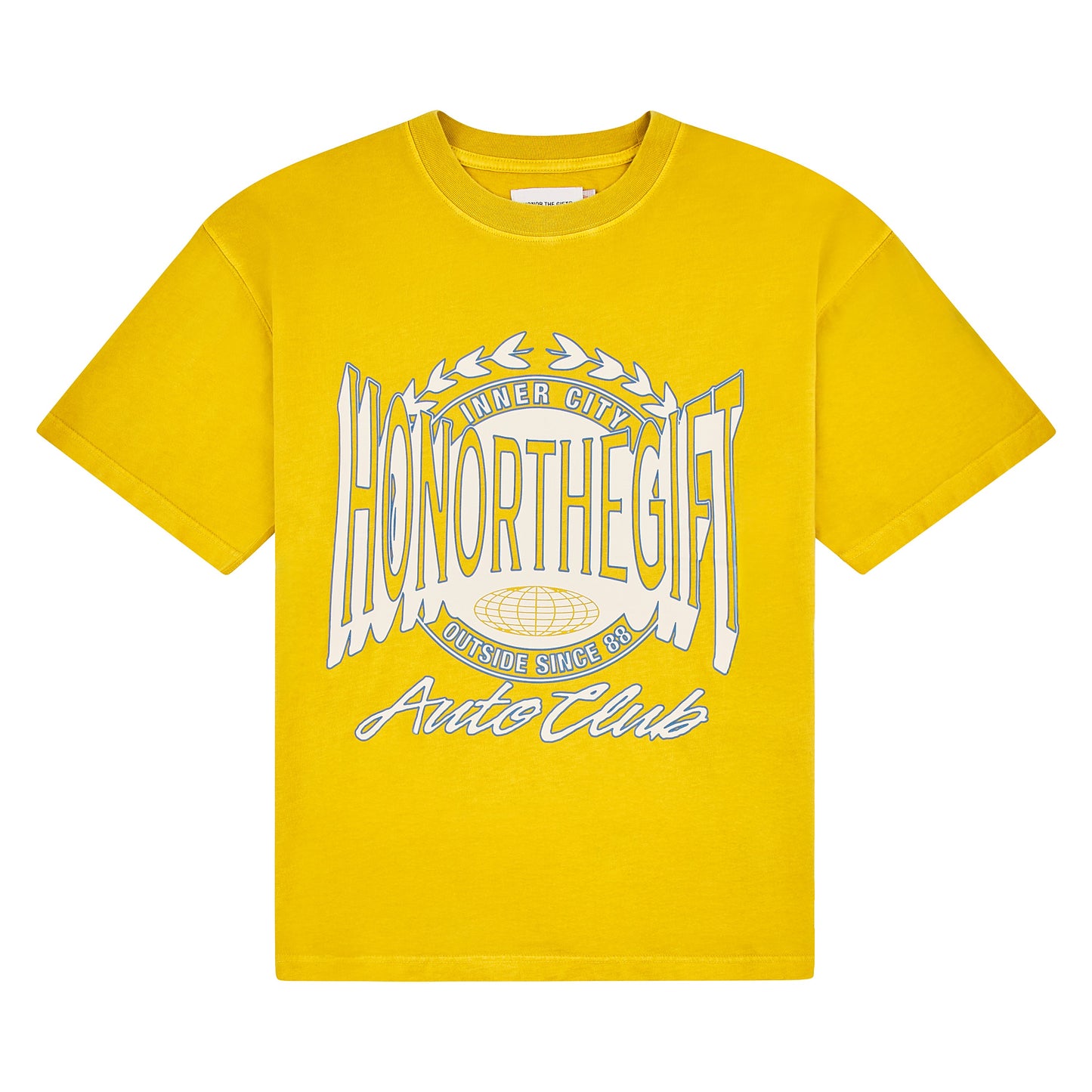 Honor Club Tee | Yellow
