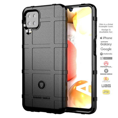 Rugged Shield Branded Solid Color TPU Cases for Samsung Galaxy Phone Models