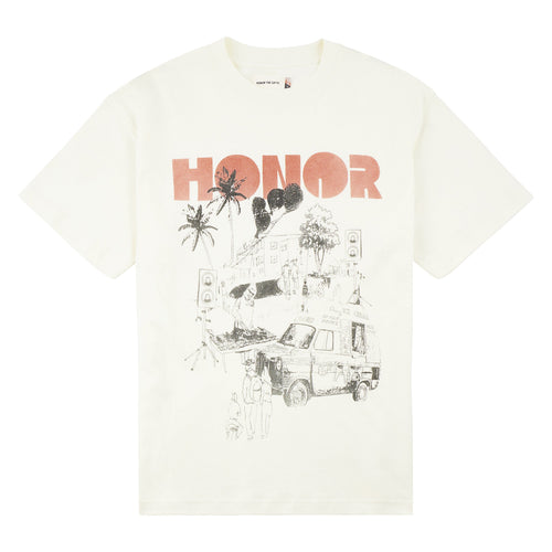 Block Party Tee | Bone