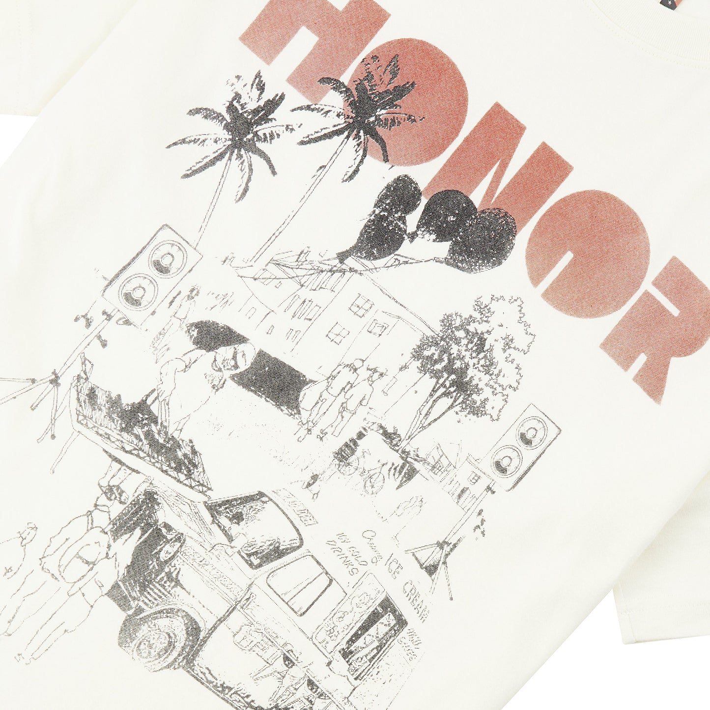 Block Party Tee | Bone