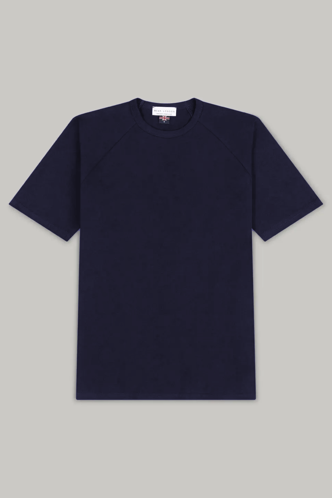Hoxton Raglan Sleeve Fitted T-shirt - Navy