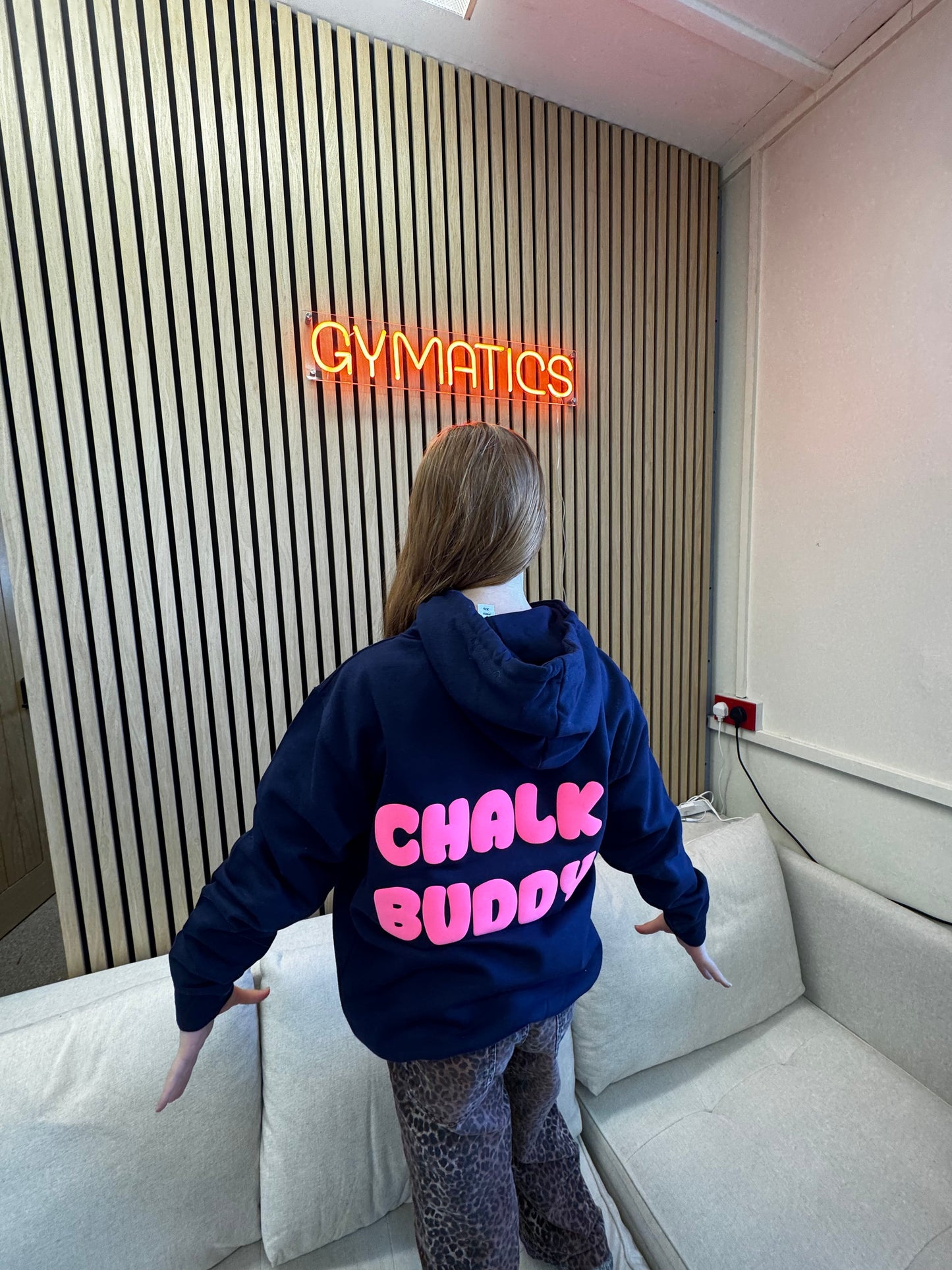 ChalkBuddy Premium Puff Hoodie – WhiteFox Inspired Oversized Fit