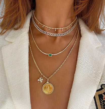 3mm Diamond Cut Rope Chain