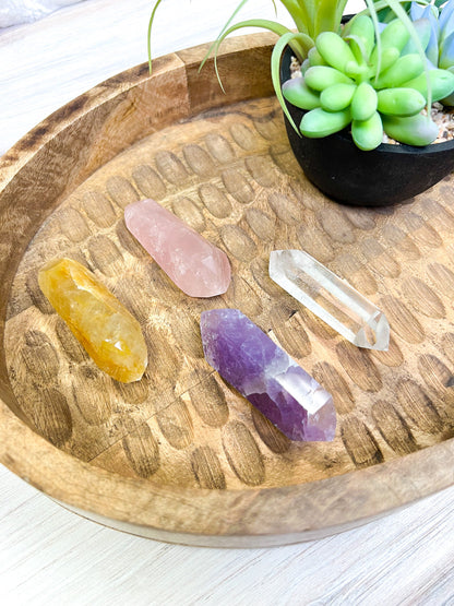 Amethyst Double Terminated Point Crystal