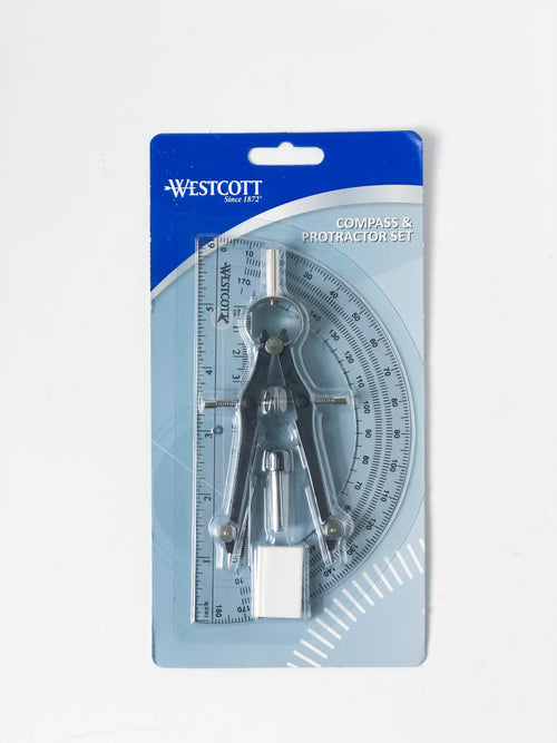 Compass & Protractor Set