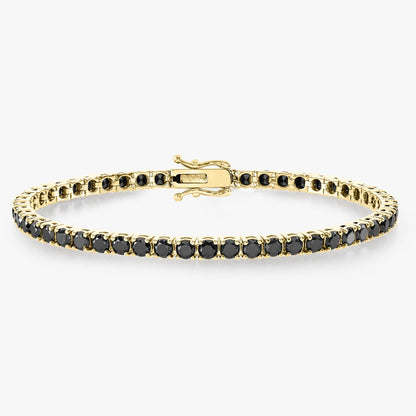 Jaden Black Diamond Tennis Bracelet 7.45 ctw
