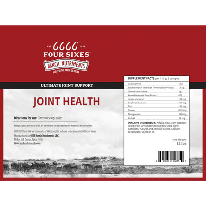 6666 Ranch Nutriments Joint Health Pellets