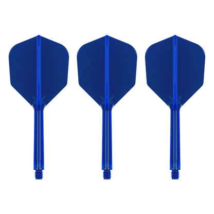 TARGET - K-FLEX All-In-One Moulded Flights NO6 Size - BLUE