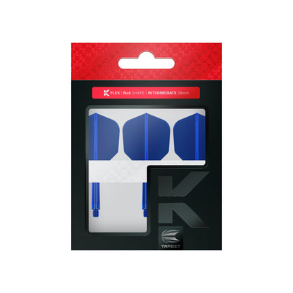 TARGET - K-FLEX All-In-One Moulded Flights NO6 Size - BLUE