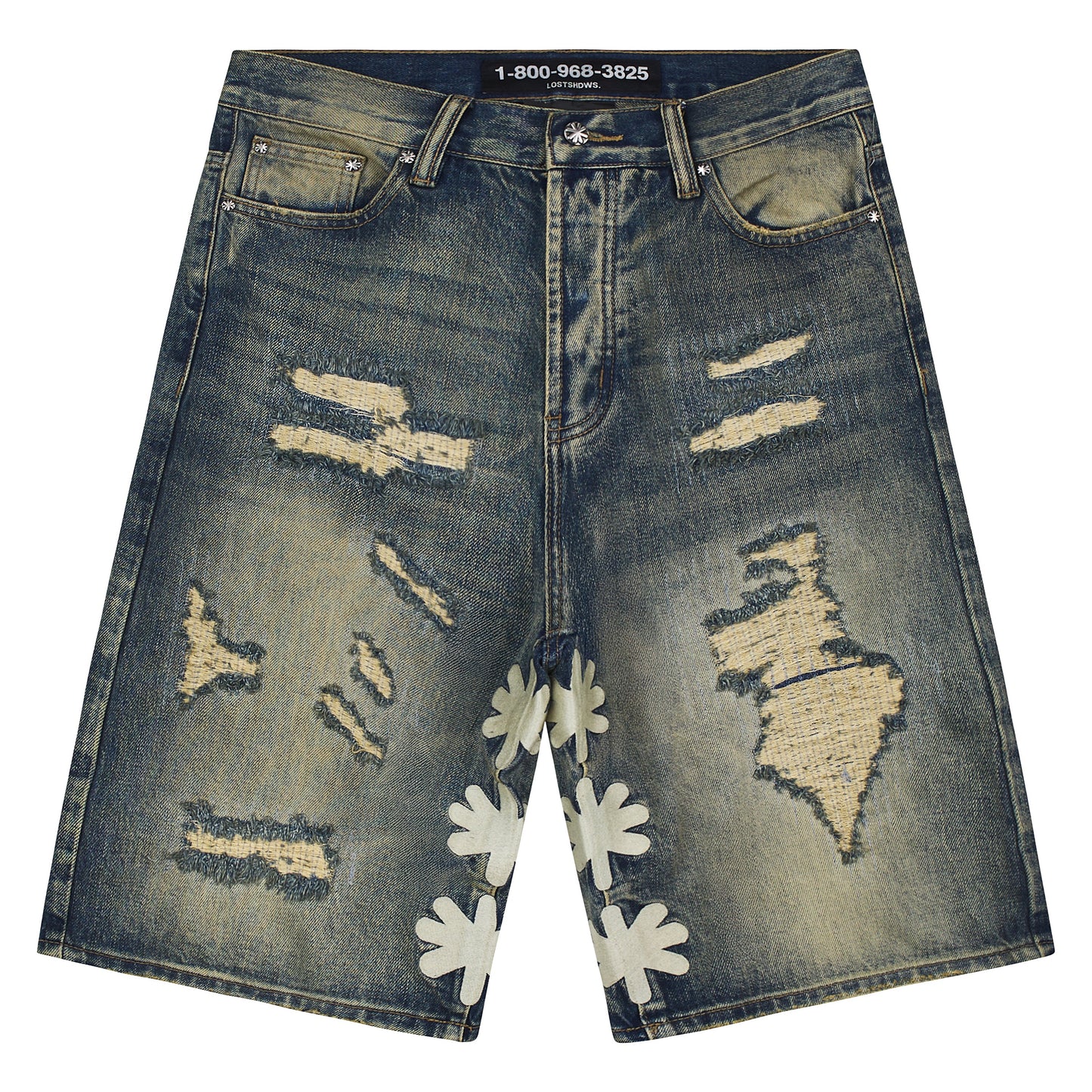 Dstry Denim Short | Bone